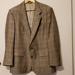 ‎Christian Dior Vintage plaid men's blazer